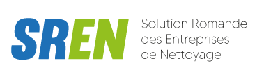 Logo de SREN, Solution Romande des Entreprises de Nettoyage, disponible pour représentations et partenariats dans le secteur du nettoyage en Suisse., Genève