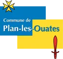 Logo officiel de la Commune de Plan-les-Ouates, en Suisse, disponible pour usage dans des documents et supports numériques., Genève