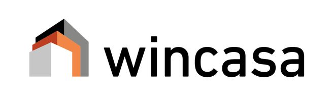 Logo de l'entreprise Wincasa, spécialisée dans la gestion immobilière, disponible pour consultation et services à Genève.